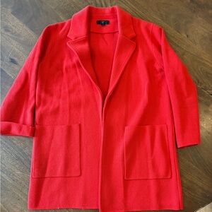 JCrew 365 Women's Red Sweater/Blazer